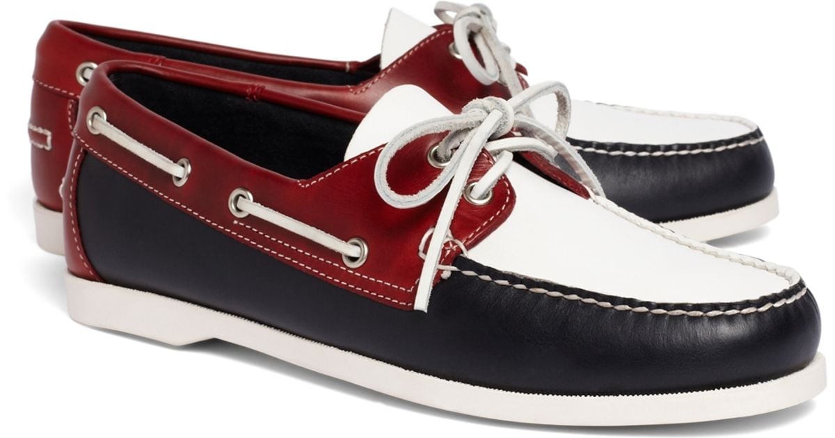 brooks brothers boat shoes