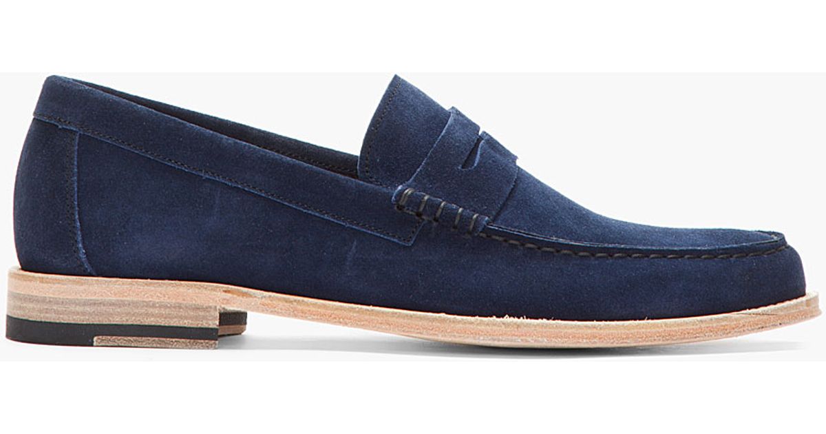 paul smith suede loafers