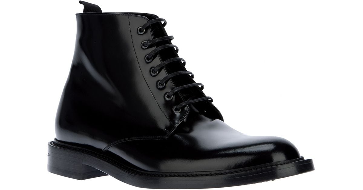 saint laurent army boots