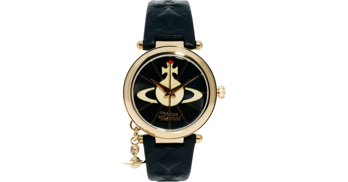 vivienne westwood watch leather strap