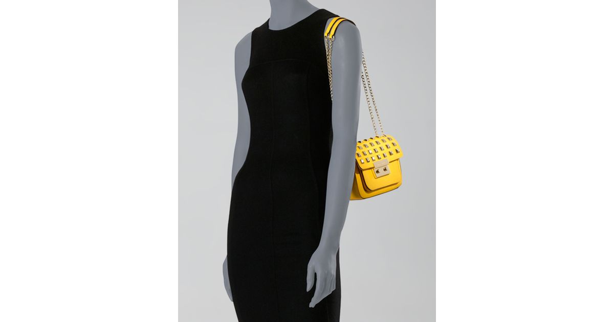 mk sloan pyramid-stud flap