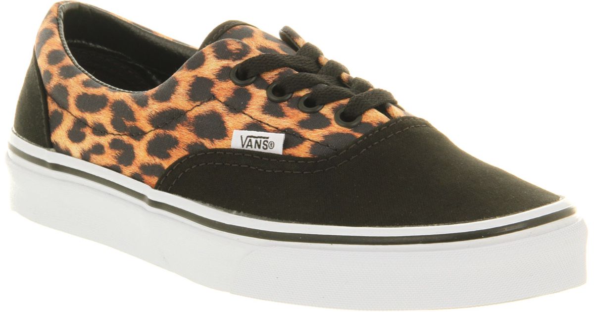 vans era leopardo