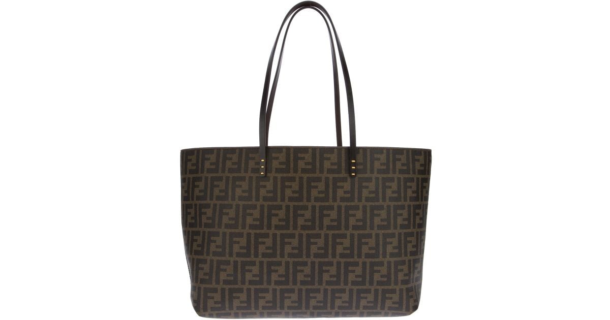 fendi shopper bag monogram
