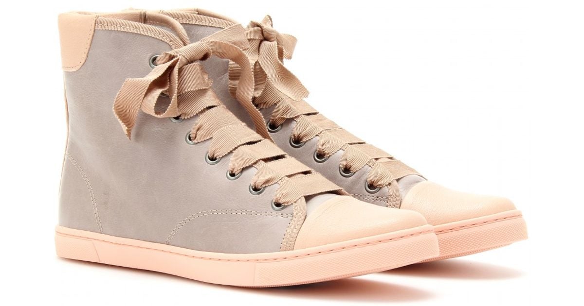 lanvin sneakers clay