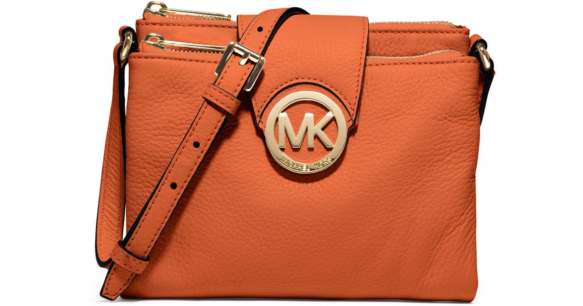 tangerine michael kors purse