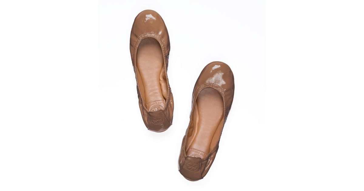 tory burch eddie patent ballet flat