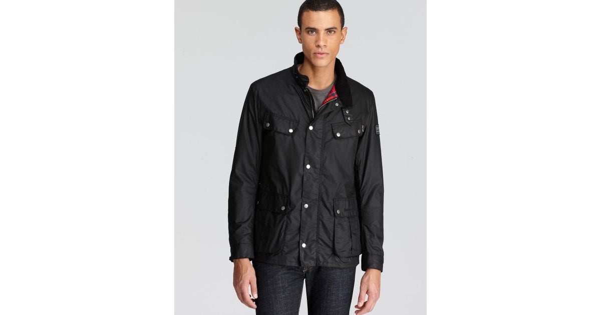 barbour enfield wax jacket