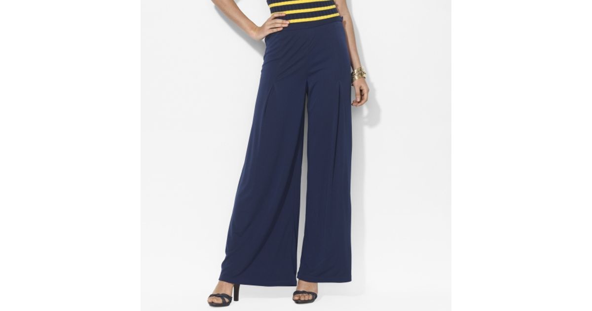 ralph lauren wide leg pants