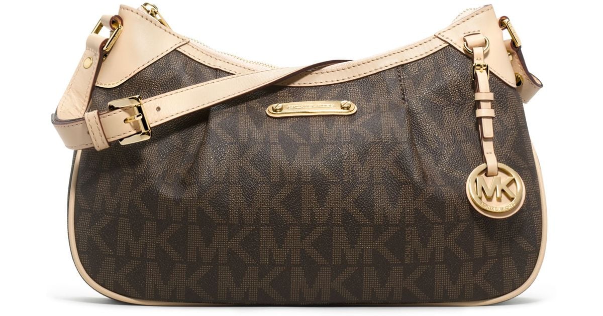 michael kors jet set medium logo tote