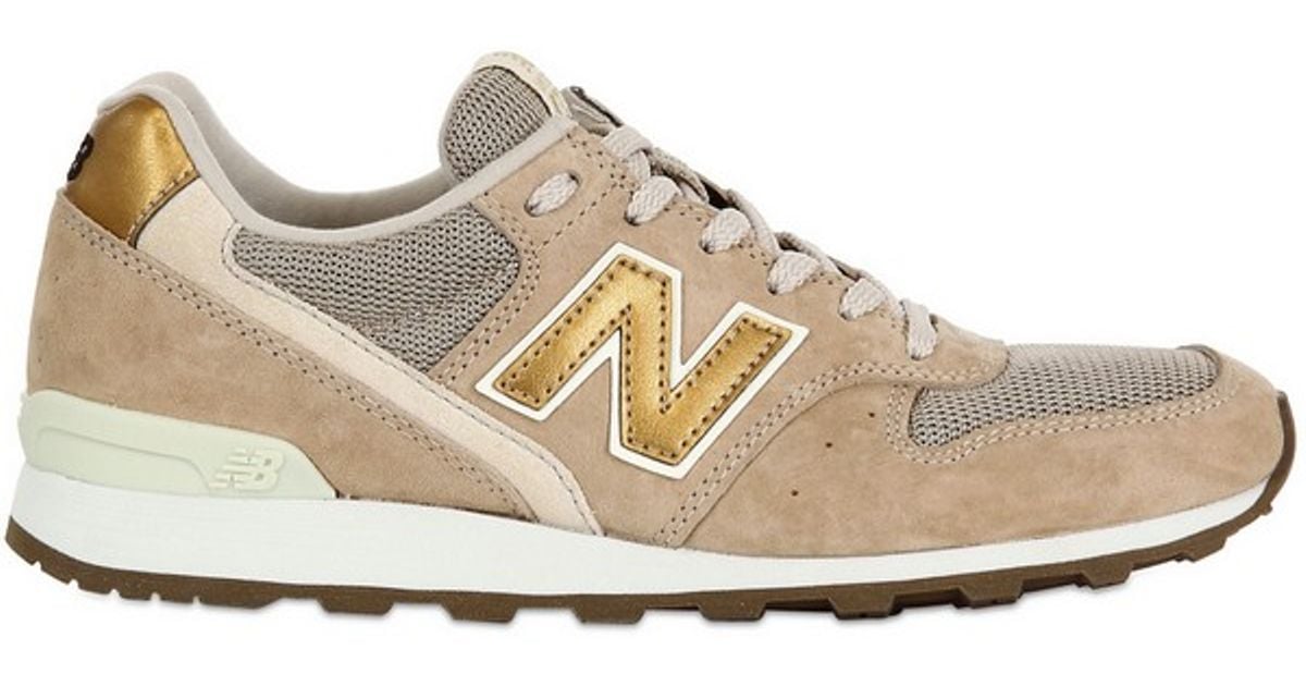 New Balance 996 Suede and Mesh Running 
