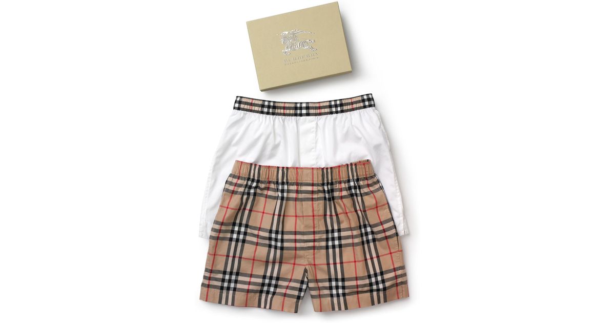 Burberry 2 Pack Boxers Gift Set for Men 