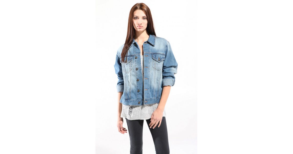 black label jean jacket