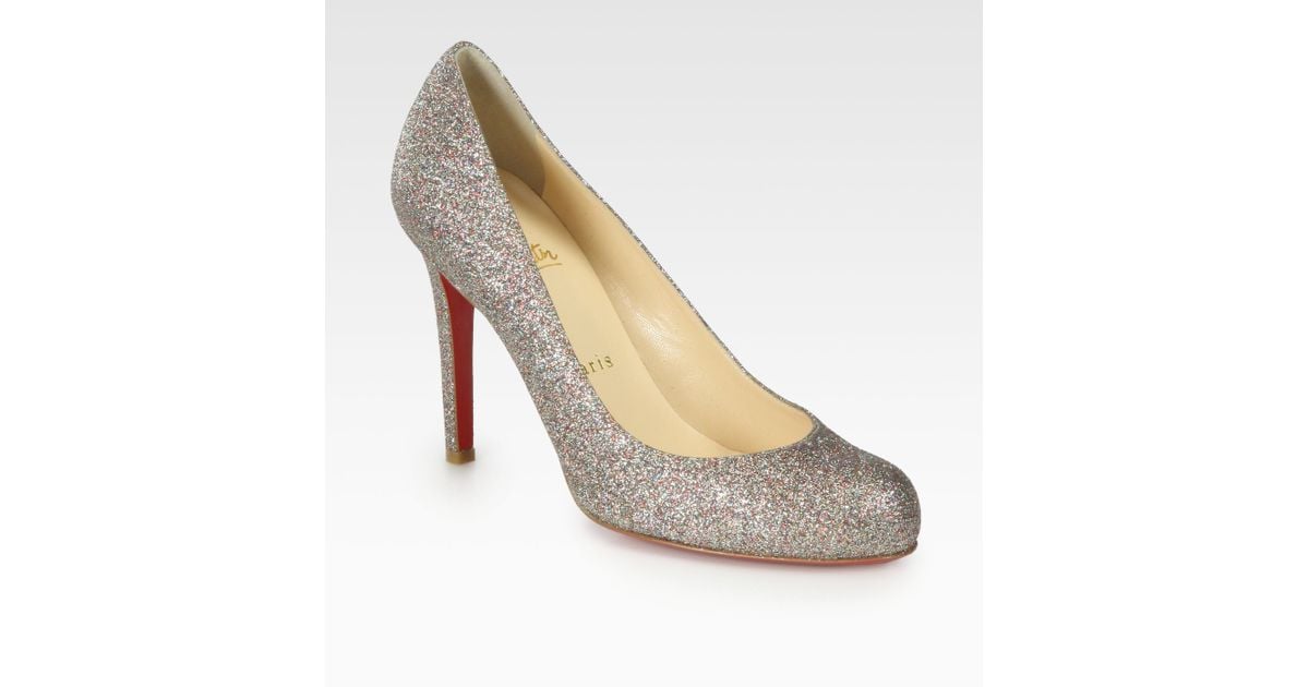 sparkly louboutin heels
