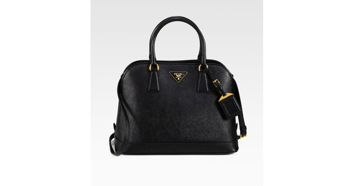 prada saffiano top handle bag