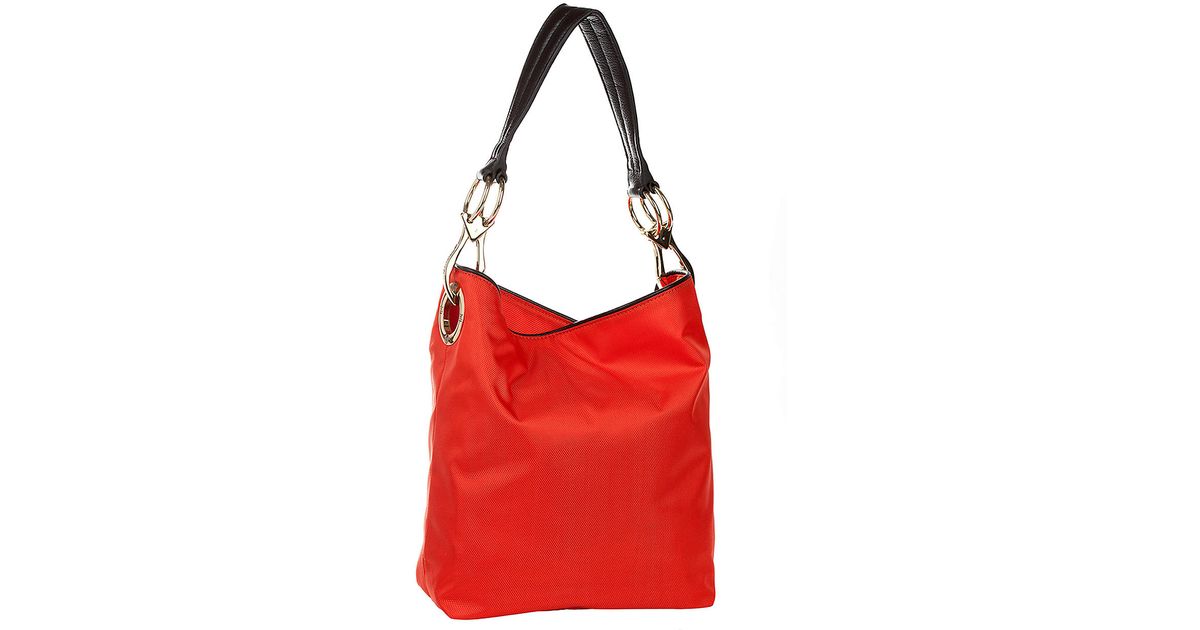 Lyst Jpk Paris Nylon Bucket Bag In Red