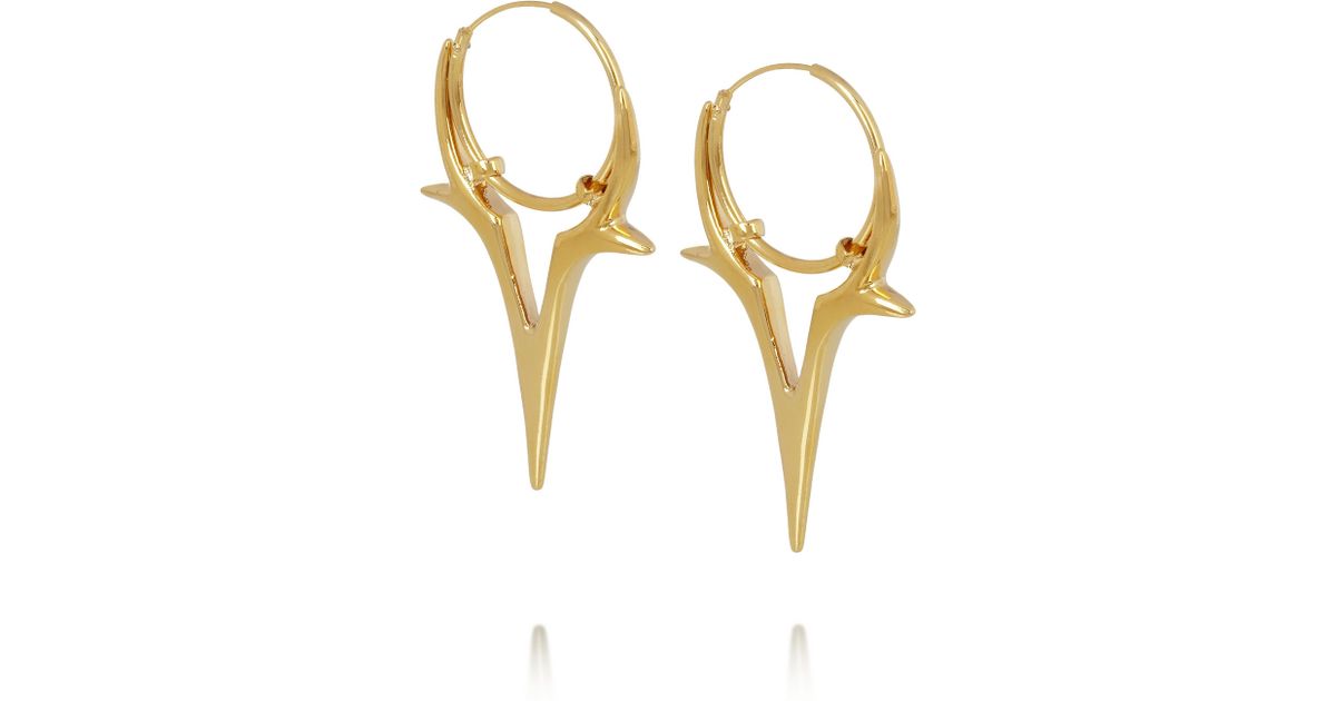 Dominic Jones Pegasus Goldplated Earrings in Metallic - Lyst