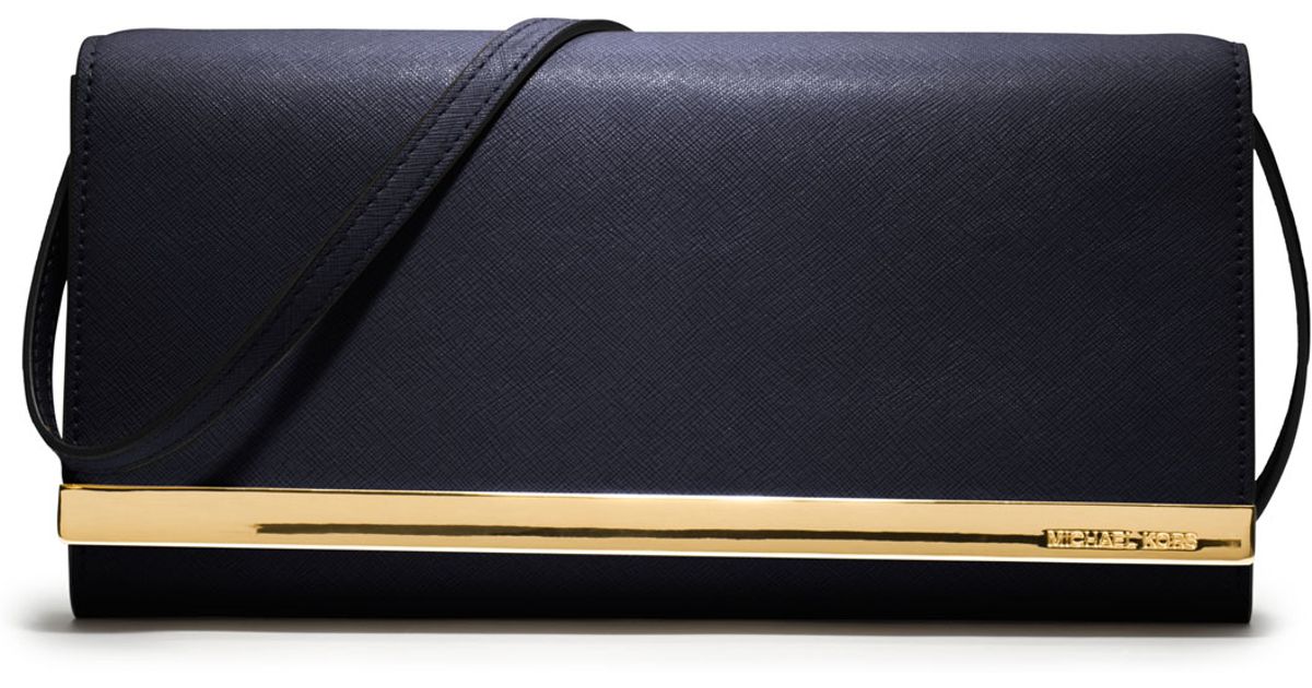 michael kors tilda saffiano clutch