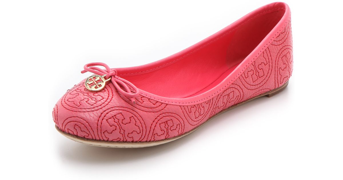 tory burch chelsea ballet flat