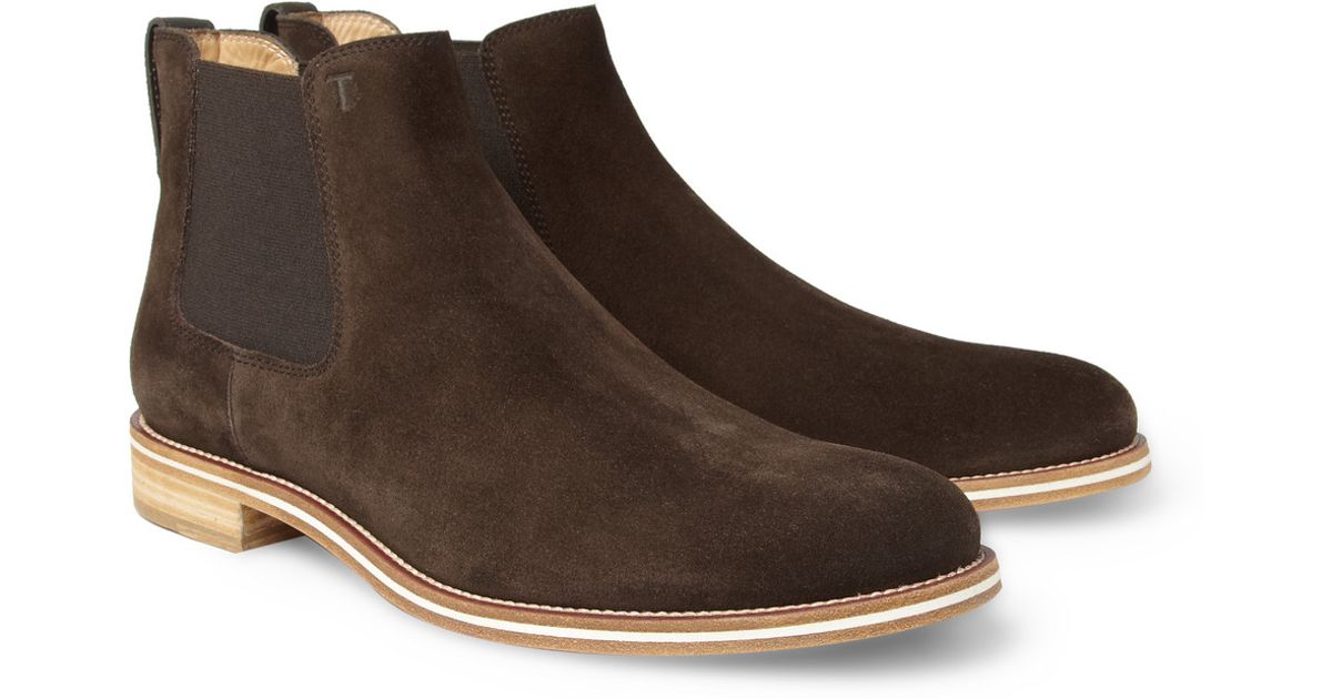 tod's platform chelsea boots