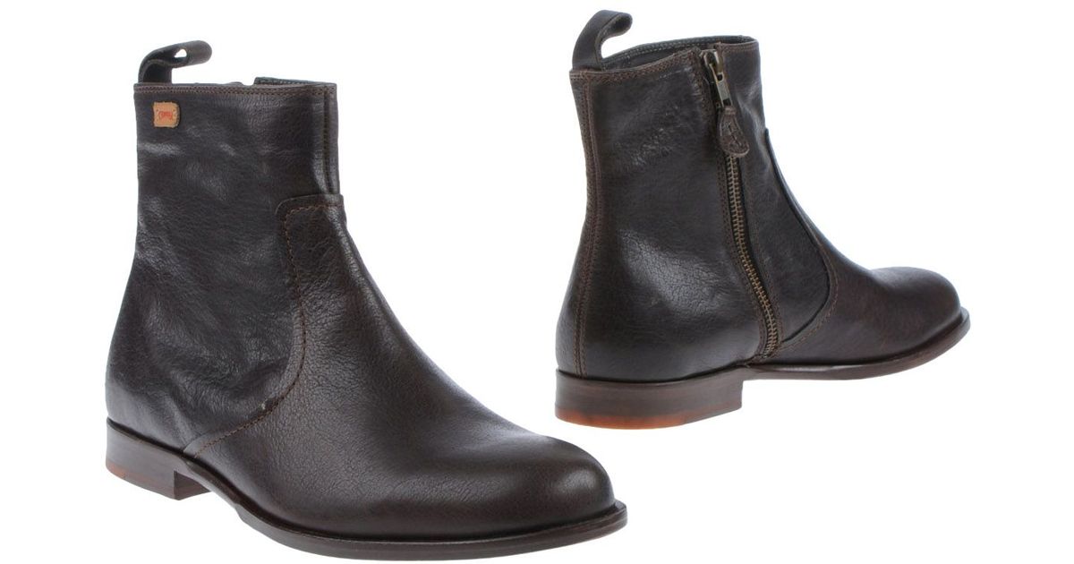 camper brown boots