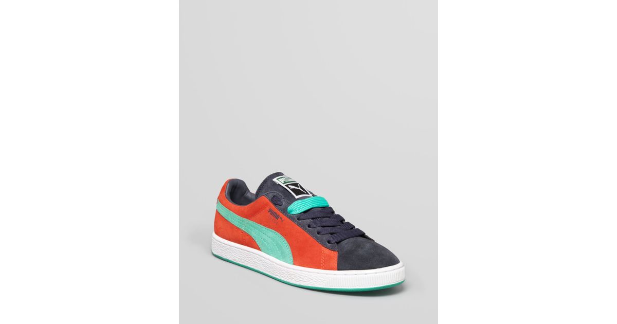 puma shoes color block