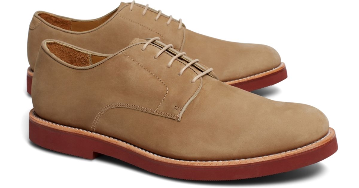 Brooks Brothers Suede Buck in Tan (Natural) for Men Lyst