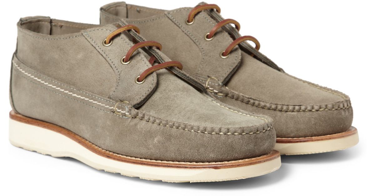 Red Wing Rubbersoled Suede Chukka Boots in Gray for Men | Lyst