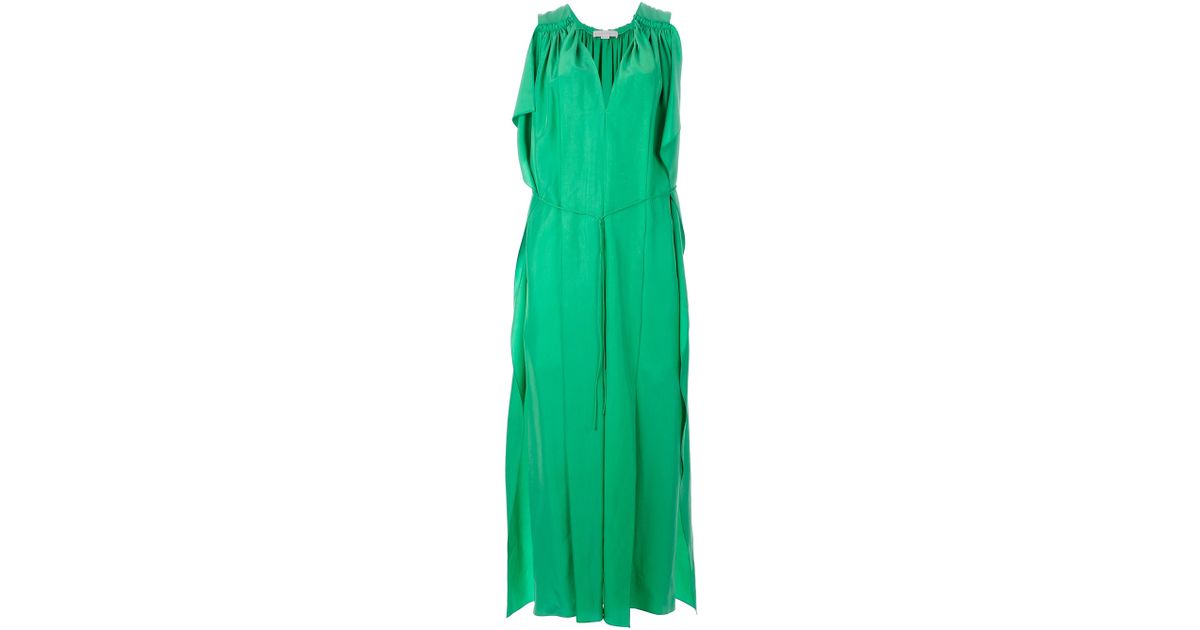 Stella McCartney Long Dress in Green - Lyst