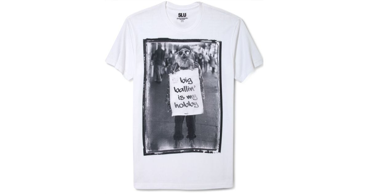 Swag Like Us Big Ballin Is My Hobby Tshirt in White for Men | Lyst