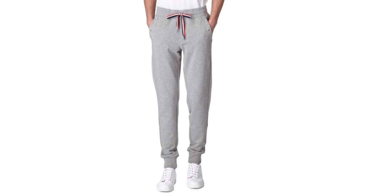 moncler grey tracksuit bottoms