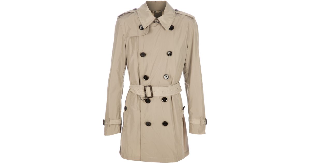 Burberry Brit Britton Trench Coat in Beige (Natural) for Men - Lyst