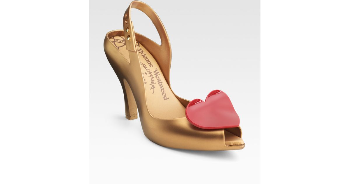 lady dragon heart heels by vivienne westwood for melissa