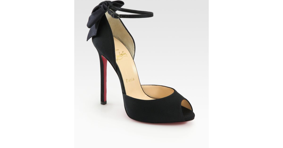 louboutin with ankle strap