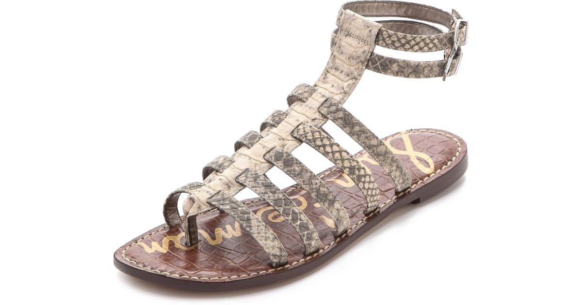 edelman gladiator sandals