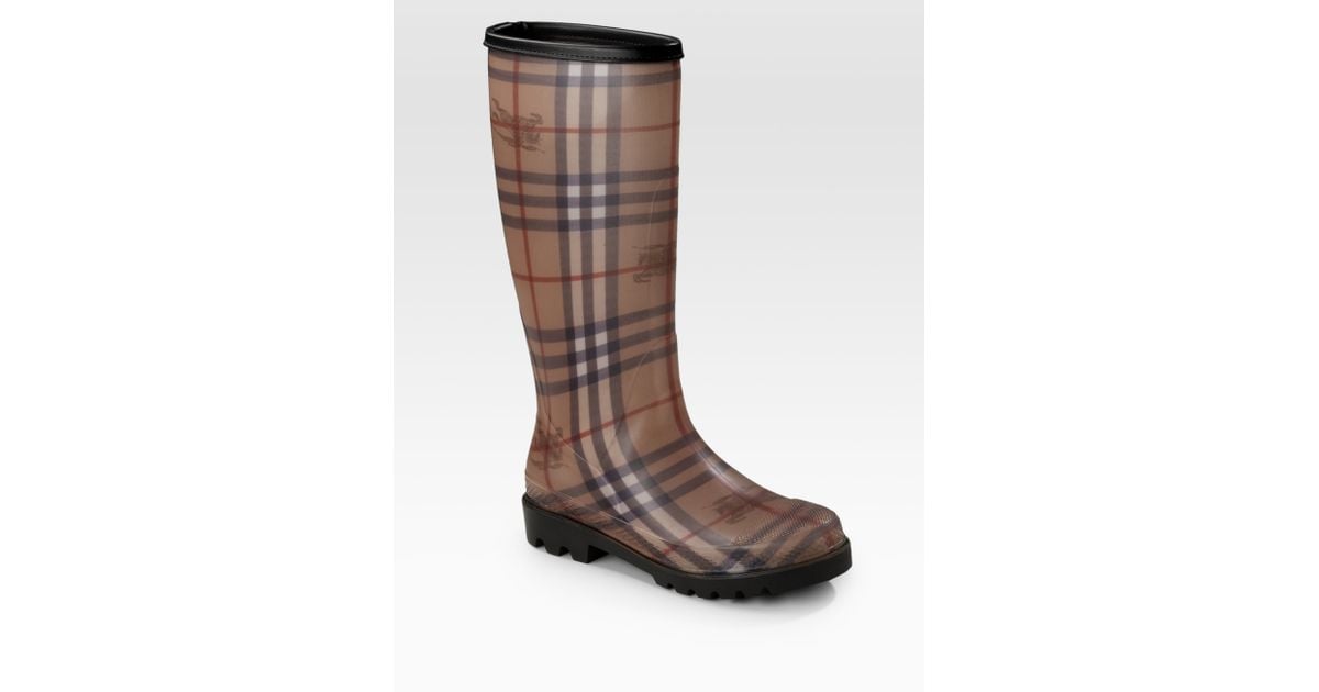 burberry rain boots bordeaux