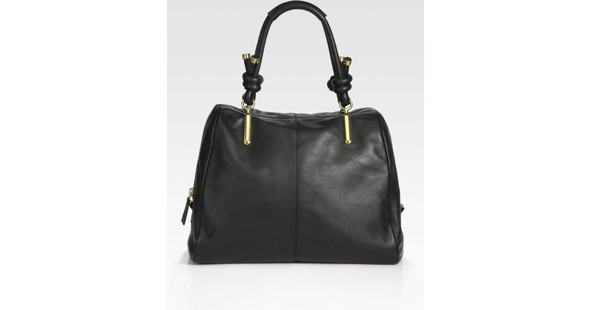 Chloé Black Janet Large Shoulder Bag