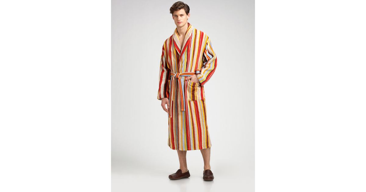 Paul Smith Classic Stripe Robe for Men - Lyst