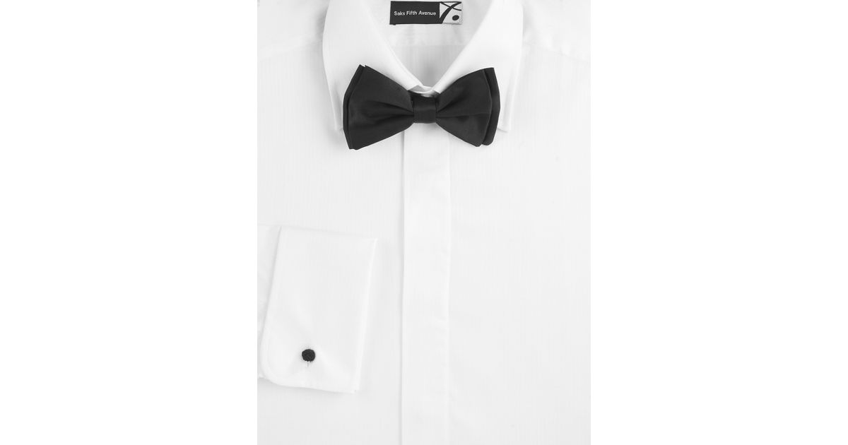 saks off fifth tuxedo shirt