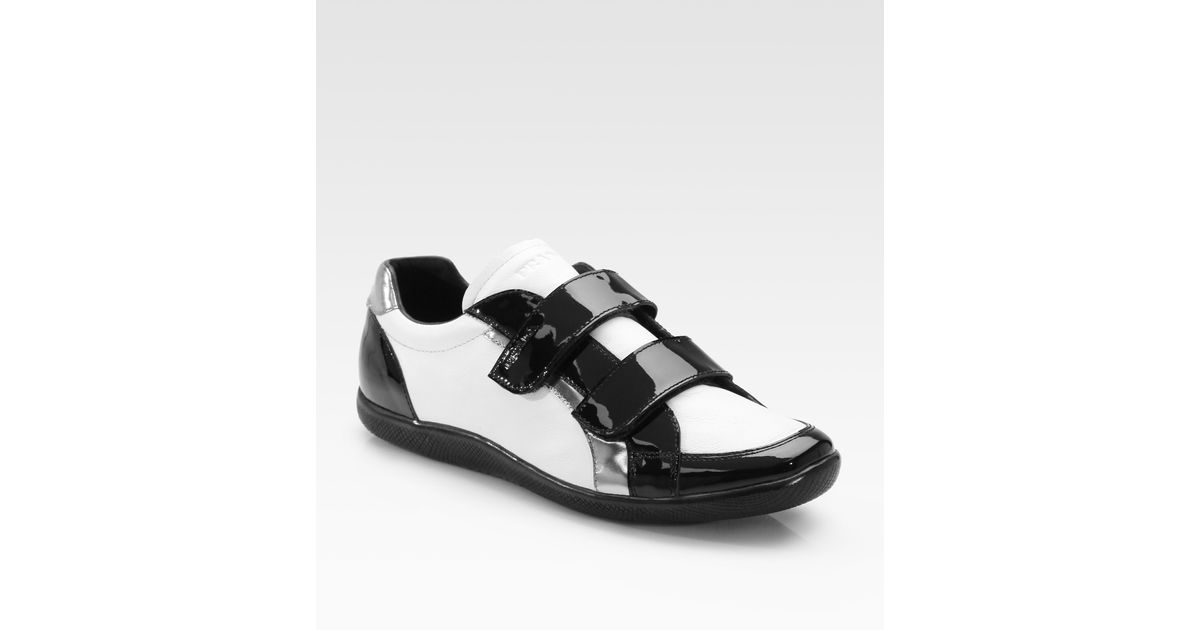prada velcro sneakers