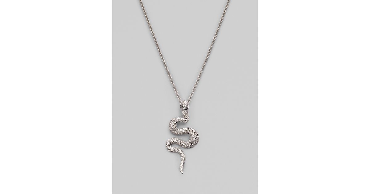 roberto coin snake necklace