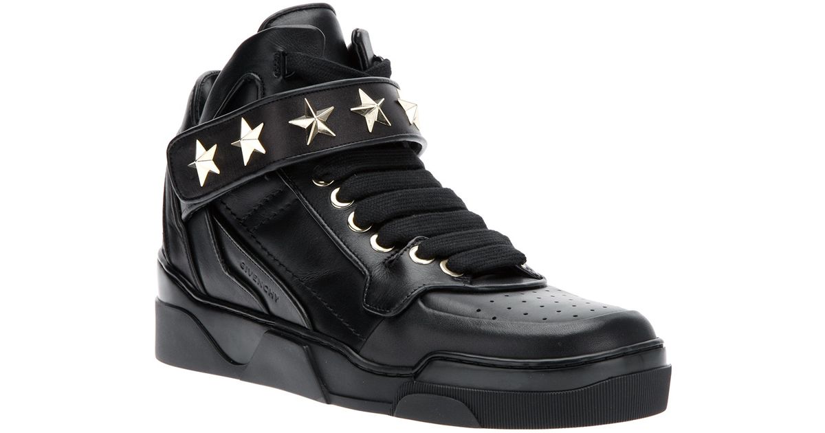 Givenchy Star Studded Hitop Sneaker in 