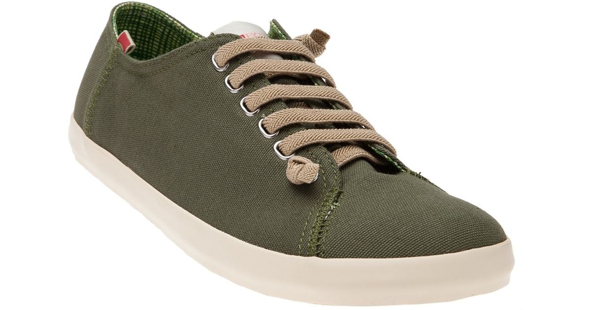 Camper Peu Canvas Sneaker in Green for 