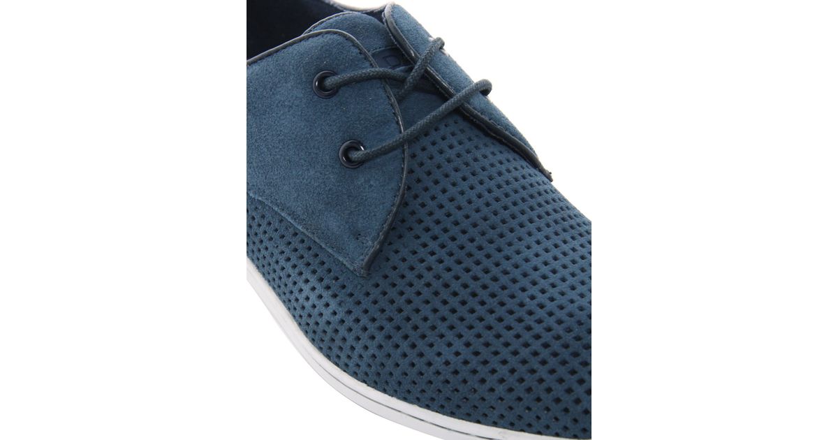 ALDO Bandes Suede Shoes in Blue for Men Lyst