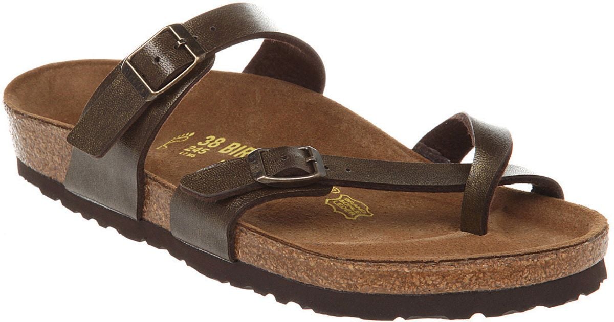 bronze birkenstock