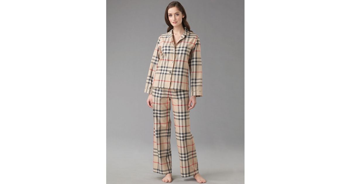 burberry pyjamas ladies