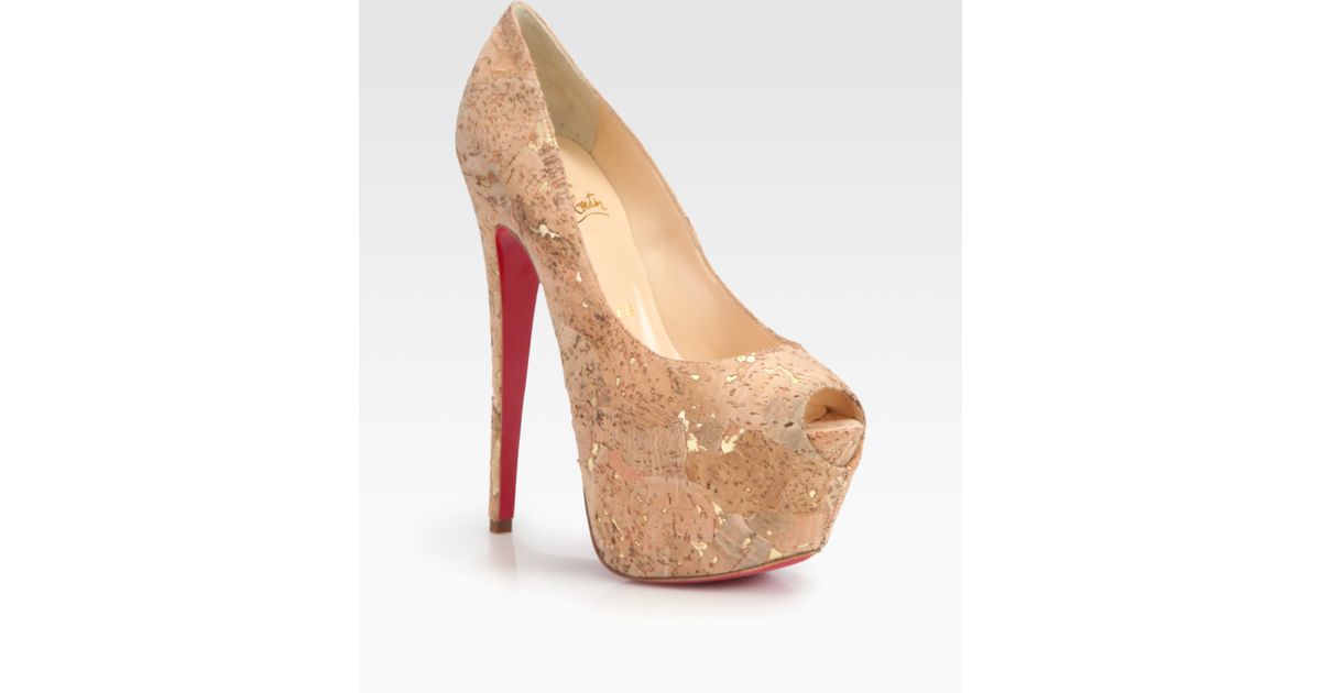 cork platform pumps