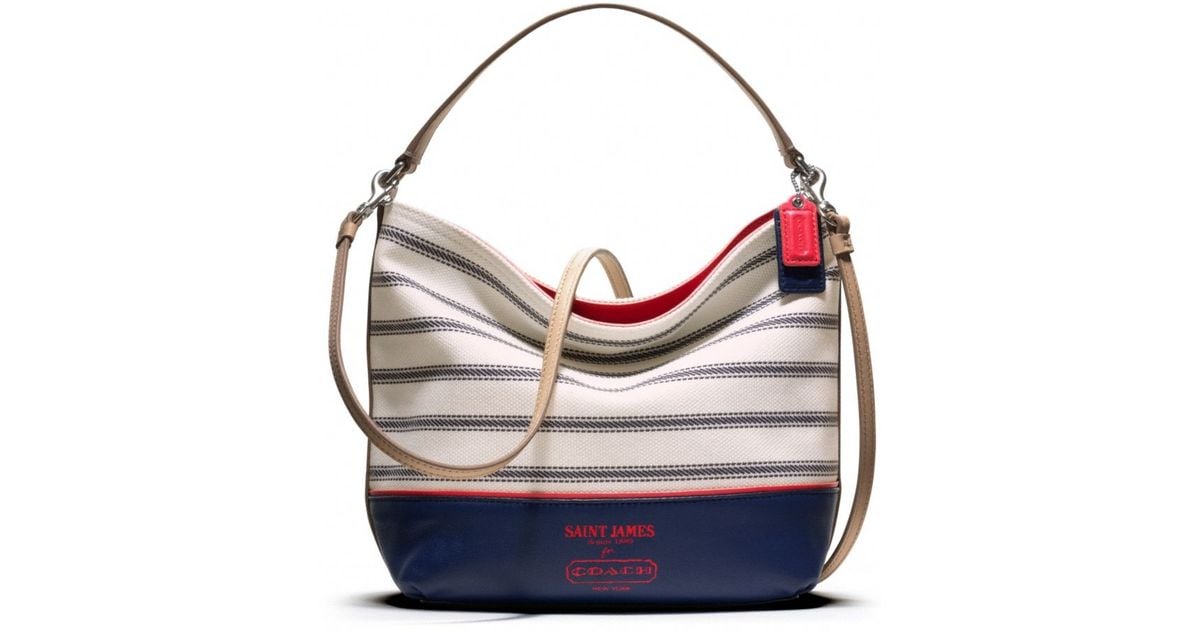 Coach legacy weekend ticking stripe cheap