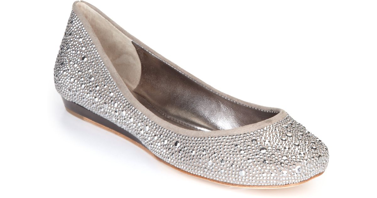 bcbg studded flats