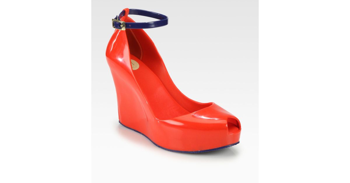 melissa wedges jelly shoes