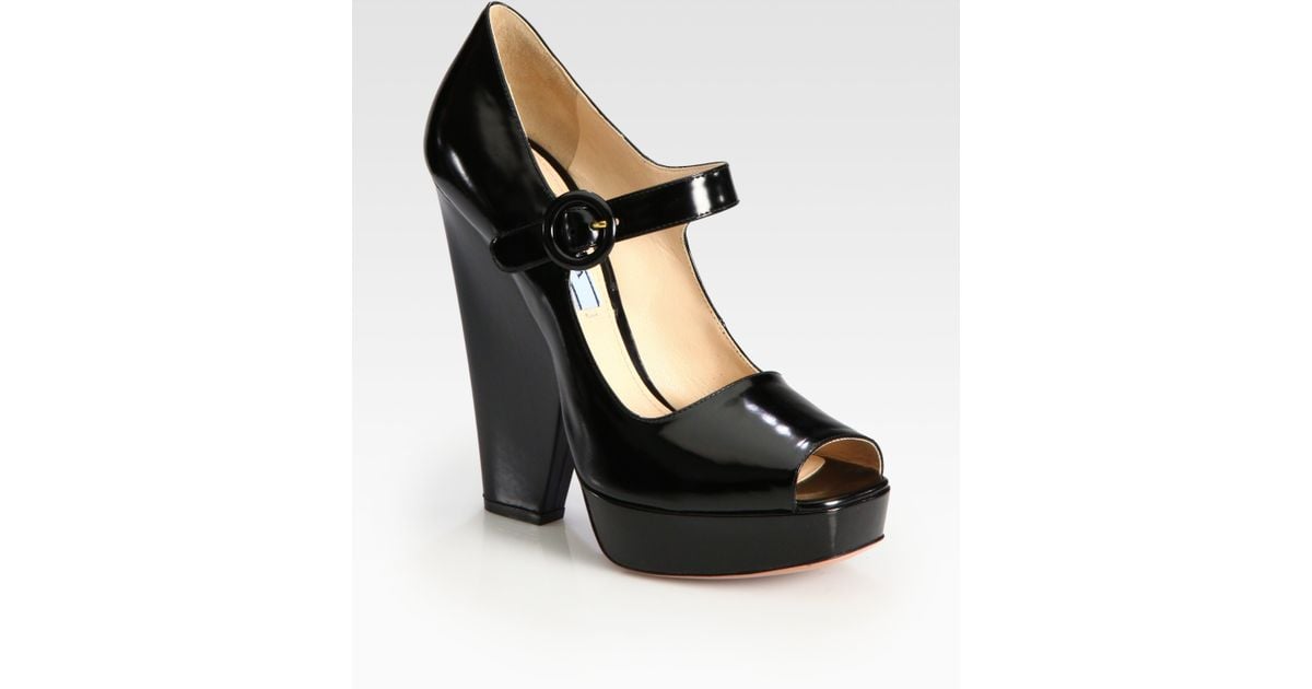 prada platform mary jane